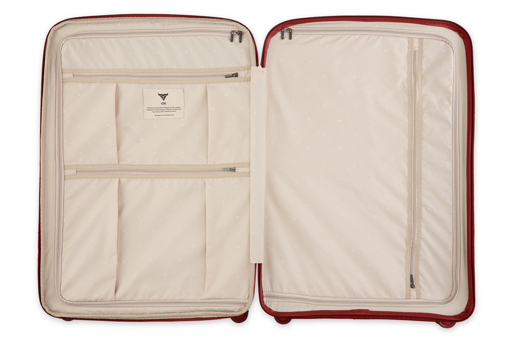 OX Ripple Medium — Ruby Red